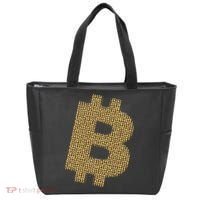 Golden Bitcoin Logo Limited Edition Tote Bag thumb 0