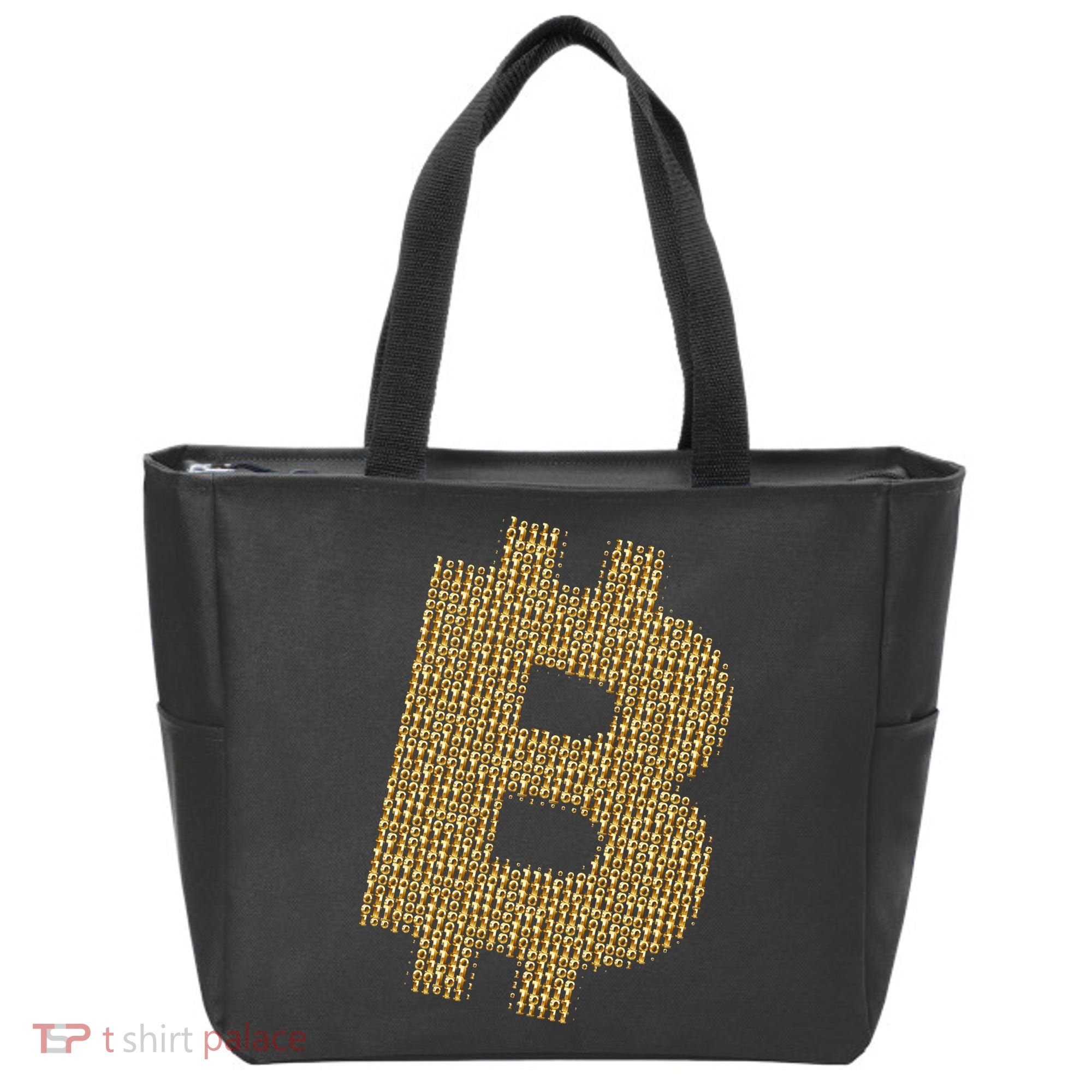 Golden Bitcoin Logo Limited Edition Tote Bag