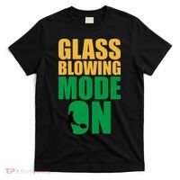 Glass Blowing Mode On Funny Glassblower Retro Vintage Glassblowing T-Shirt thumb 0