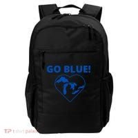 Go Blue Michigan Heart Backpack thumb 0