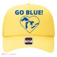 Go Blue Michigan Heart Hat thumb 0