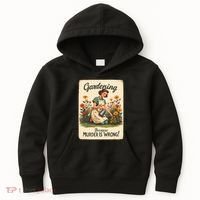 Gardening Because Murder Is Wrong Gardening Gardener Women  Kids Hoodie thumb 0