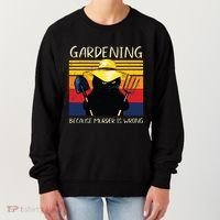 Gardening Because Murder Is Wrong Women's Sweatshirt thumb 0