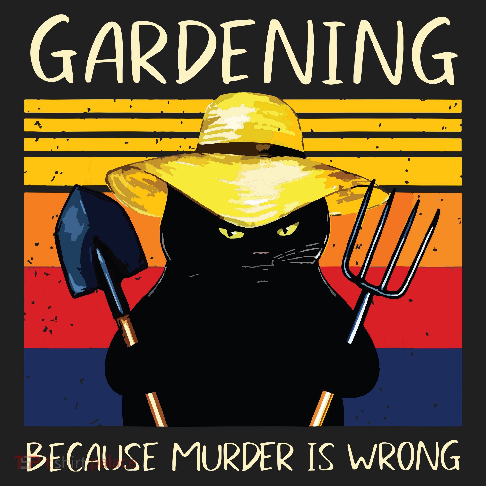 Gardening Because Murder Is Wrong Women's Sweatshirt