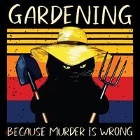 Gardening Because Murder Is Wrong Toddler Hoodie thumb 2