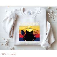 Gardening Because Murder Is Wrong Sweatshirt thumb 2