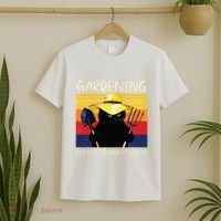 Gardening Because Murder Is Wrong T-Shirt thumb 2