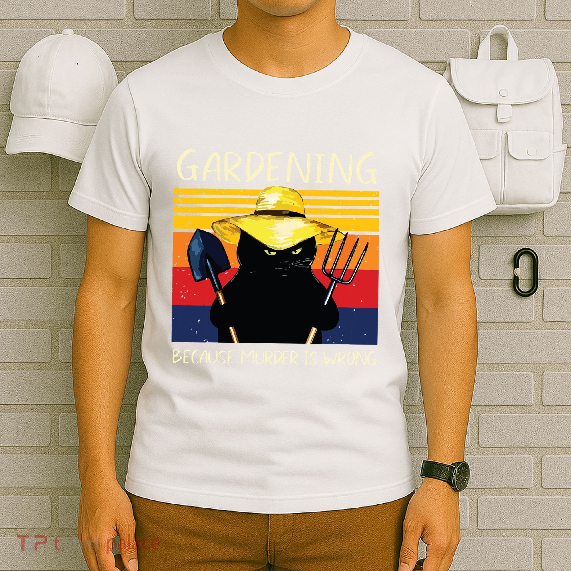 Gardening Because Murder Is Wrong T-Shirt