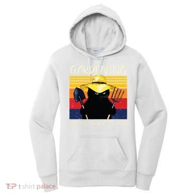 Gardening Because Murder Is Wrong Women's Hoodie