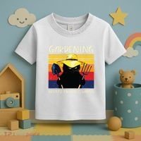 Gardening Because Murder Is Wrong Toddler T-Shirt thumb 3