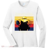 Gardening Because Murder Is Wrong Women's Long Sleeve Shirt thumb 0