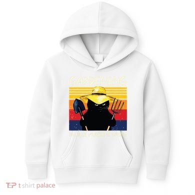 Gardening Because Murder Is Wrong Kids Hoodie