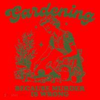 Gardening Because Murder Is Wrong Santa Hat thumb 1