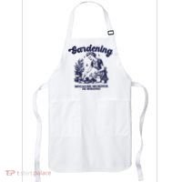 Gardening Because Murder Is Wrong Gardener Plant Lady Mom Apron thumb 0