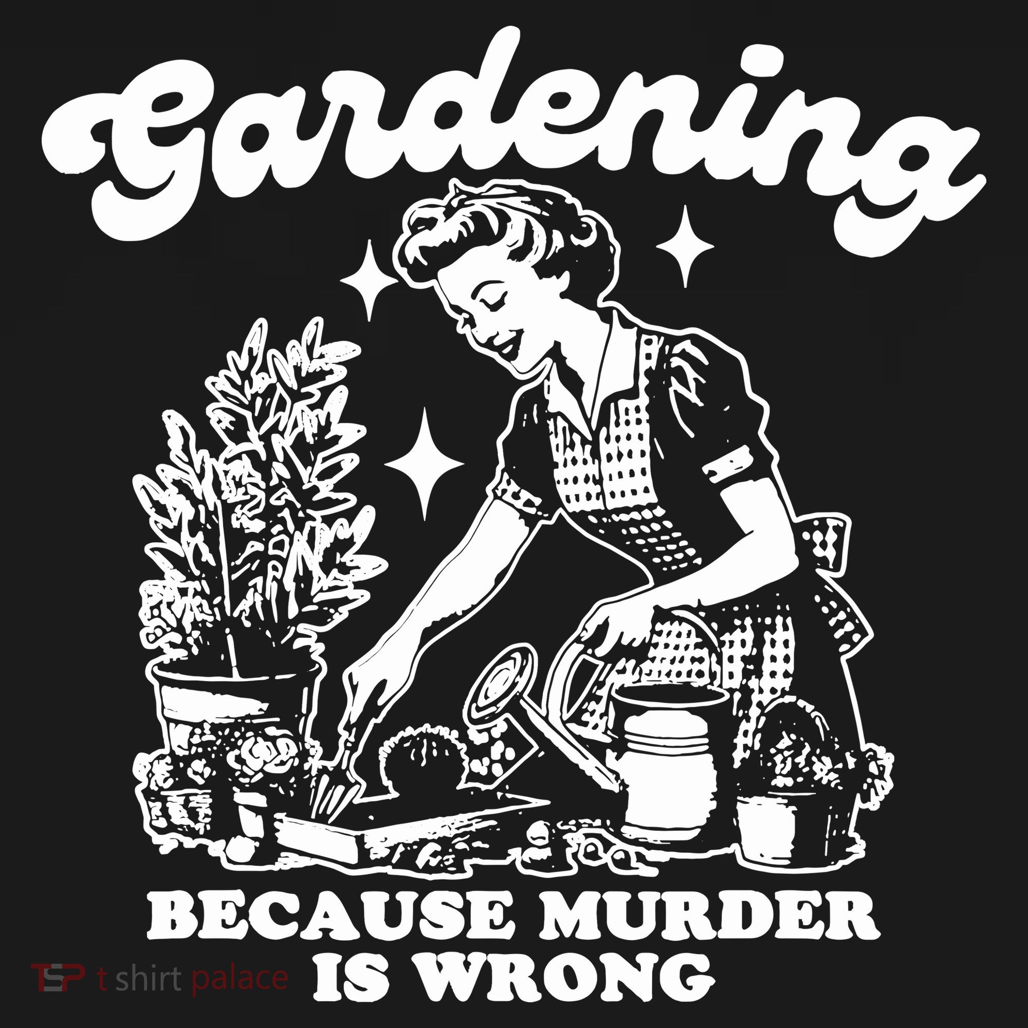 Gardening Because Murder Is Wrong Funny Wo Gardening Backpack
