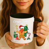 Ginger Beard Man Christmas Pajama Funny Gingerbread Gifts Coffee Mug thumb 3