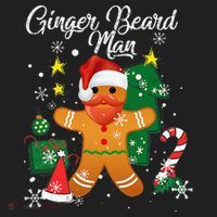 Ginger Beard Man Christmas Pajama Funny Gingerbread Gifts Beanie thumb 2