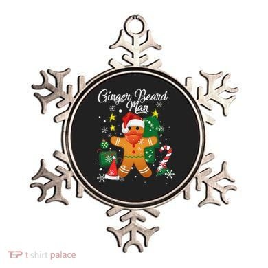 Ginger Beard Man Christmas Pajama Funny Gingerbread Gifts Ornament
