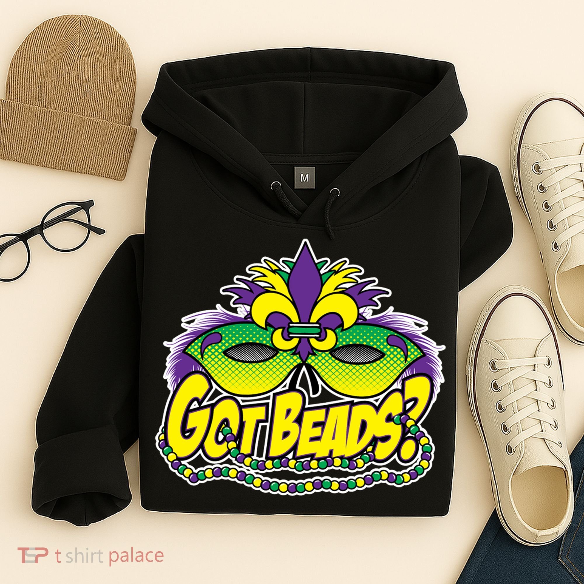 Got Beads Mardi Gras Hoodie