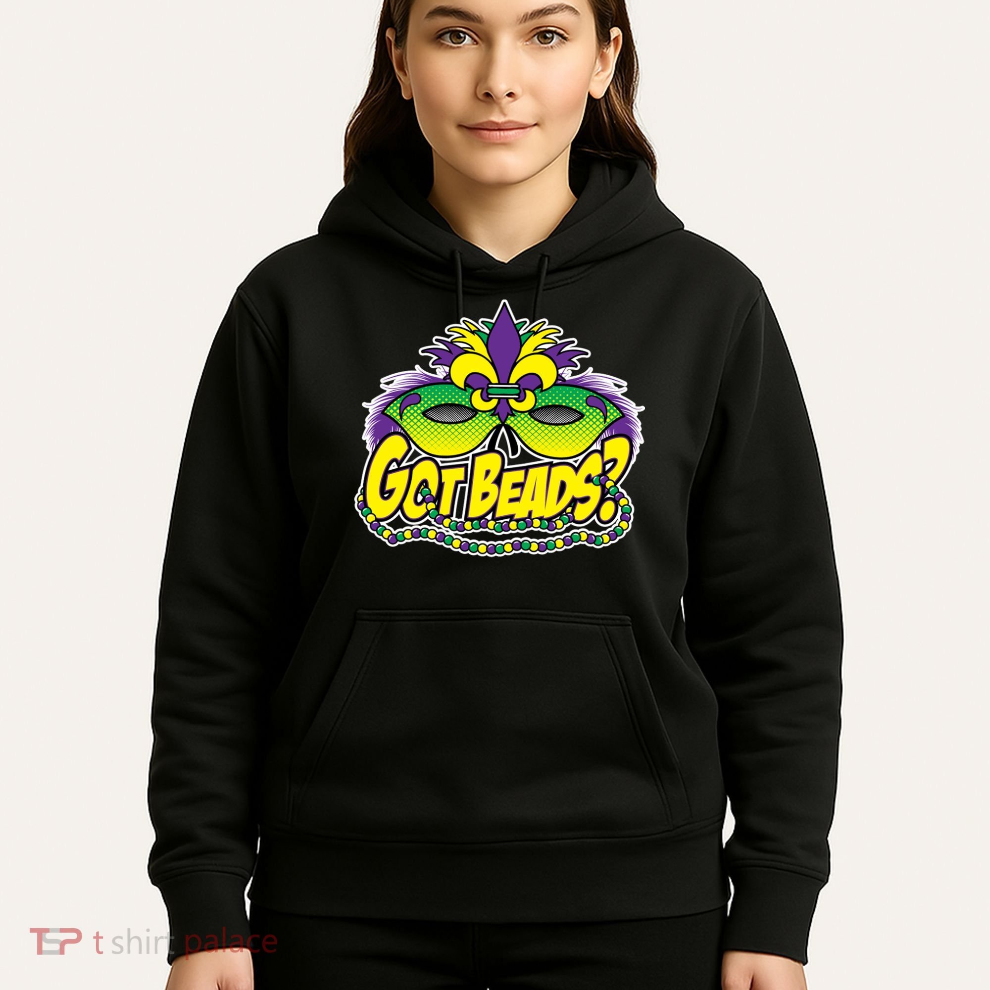 Got Beads Mardi Gras Hoodie