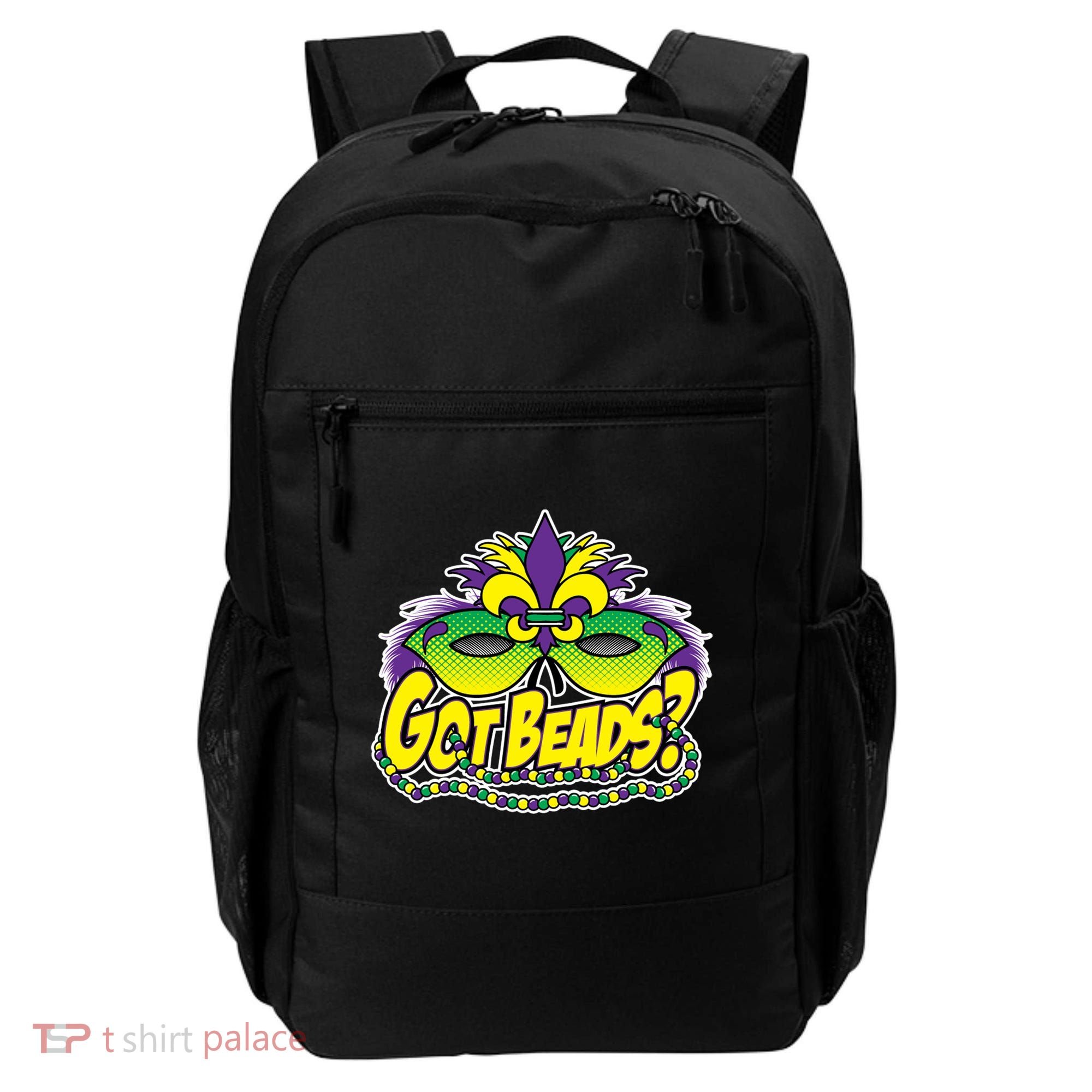 Got Beads Mardi Gras Backpack