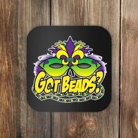 Got Beads Mardi Gras Coaster thumb 0
