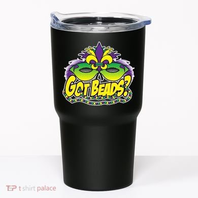 Got Beads Mardi Gras Tumbler