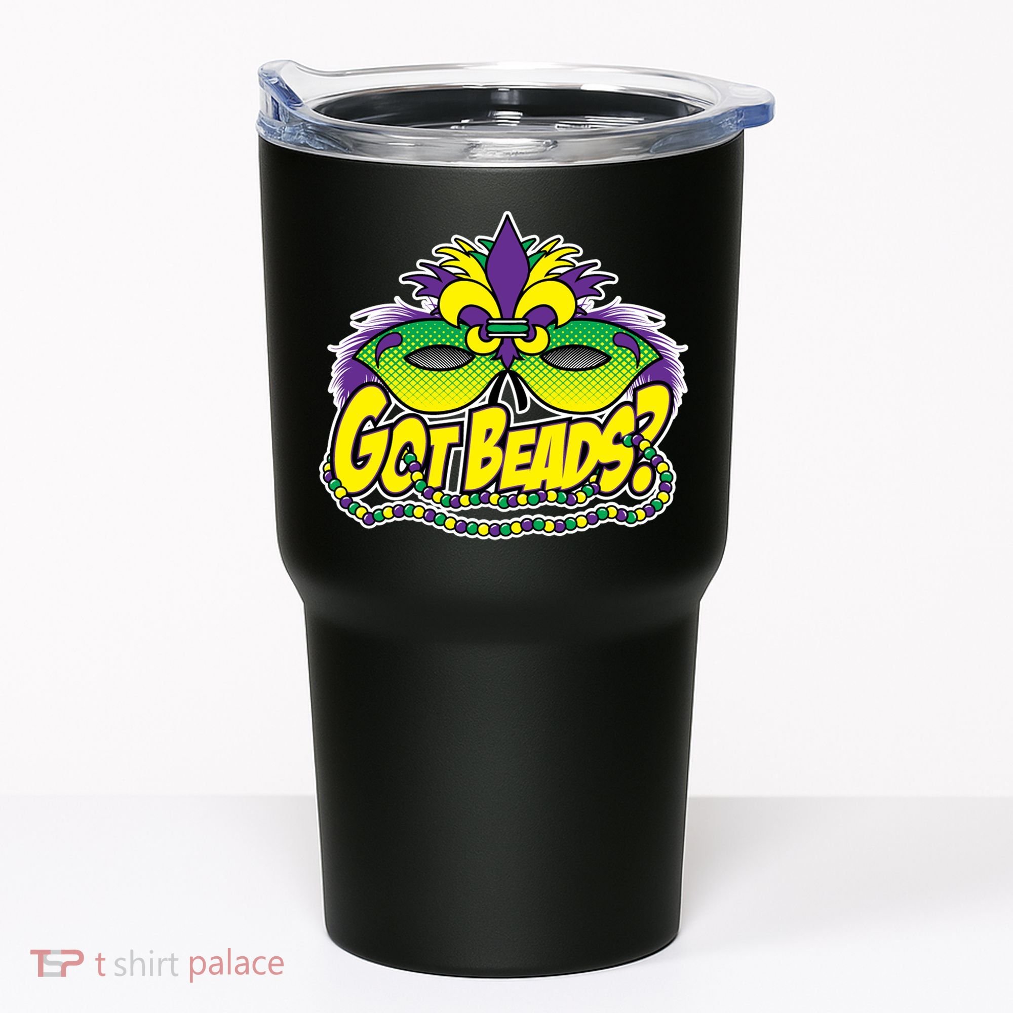 Got Beads Mardi Gras Tumbler