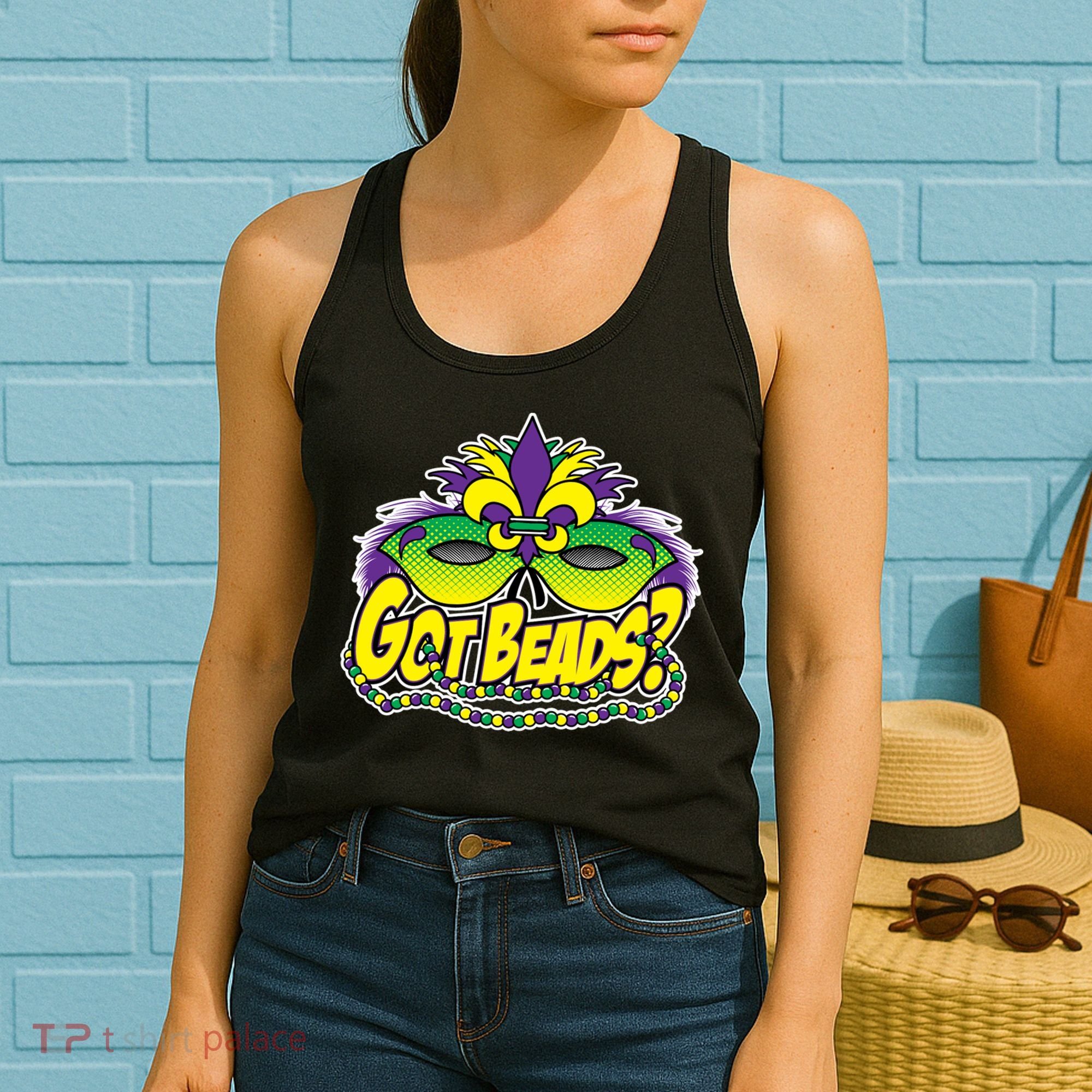Got Beads Mardi Gras Women's Tank Top
