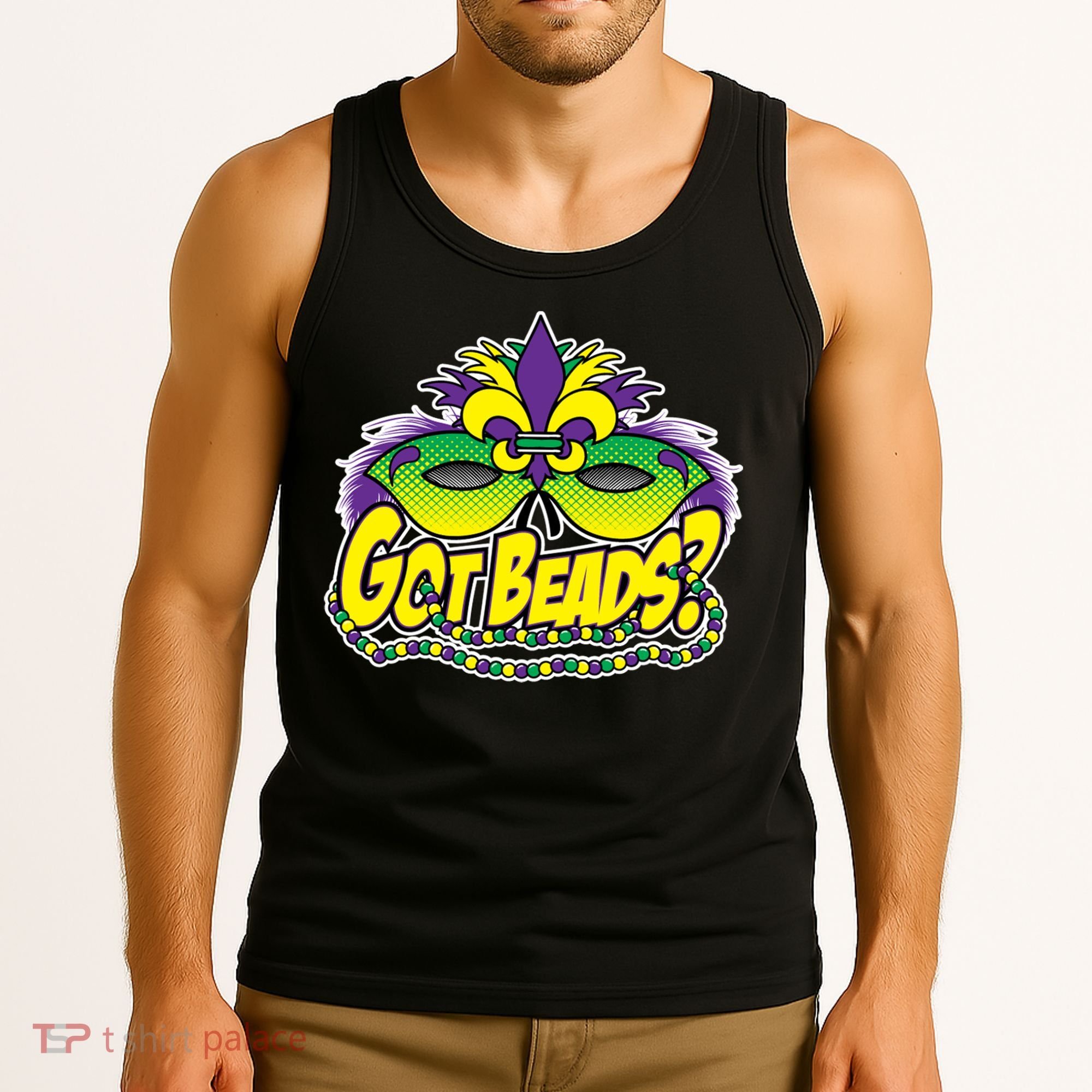 Got Beads Mardi Gras Tank Top