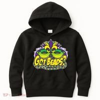 Got Beads Mardi Gras Kids Hoodie thumb 0