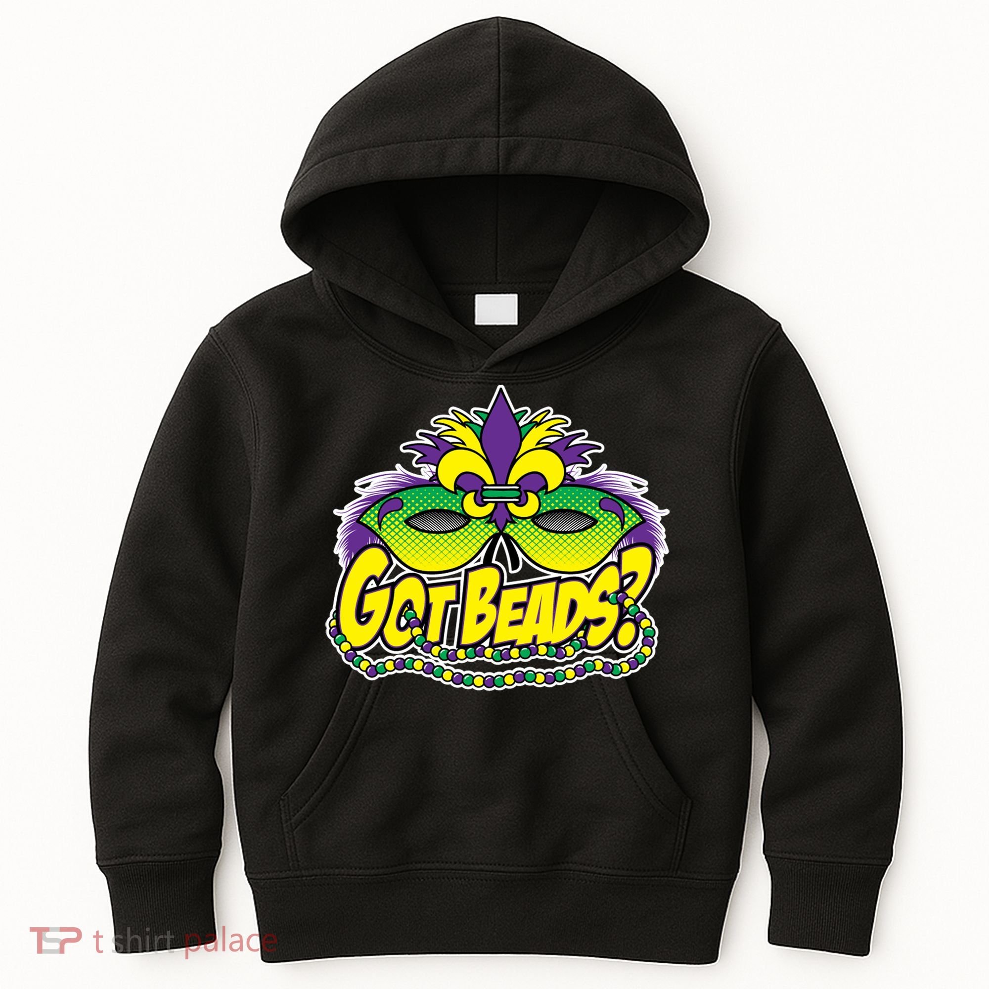 Got Beads Mardi Gras Kids Hoodie