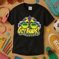 Got Beads Mardi Gras Kids T-Shirt thumb 3