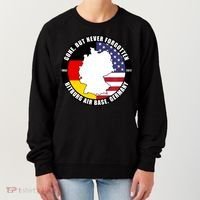 Gone But Never Forgotten Bitburg Air Base Germany Veteran Women's Sweatshirt thumb 0