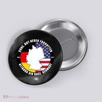 Gone But Never Forgotten Bitburg Air Base Germany Veteran Button thumb 0