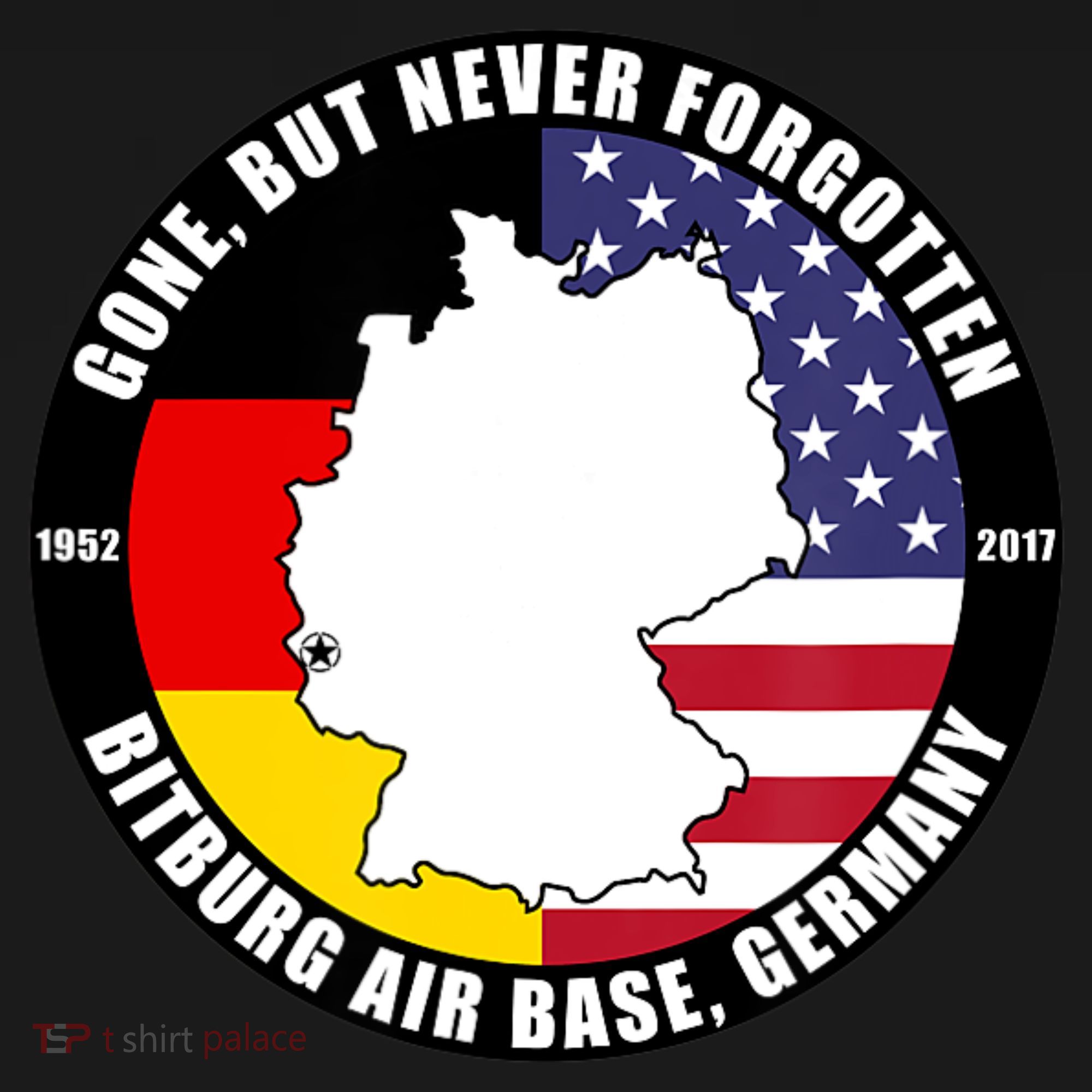 Gone But Never Forgotten Bitburg Air Base Germany Veteran Tote Bag