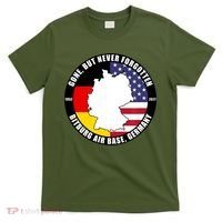 Gone But Never Forgotten Bitburg Air Base Germany Veteran T-Shirt thumb 0