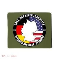 Gone But Never Forgotten Bitburg Air Base Germany Veteran Mousepad thumb 0