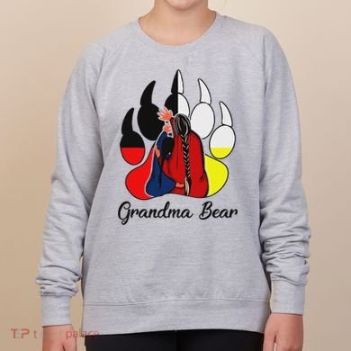 Grandma Bear Native American Women's Sweatshirt