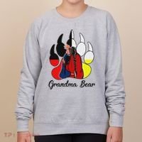 Grandma Bear Native American Women's Sweatshirt thumb 0