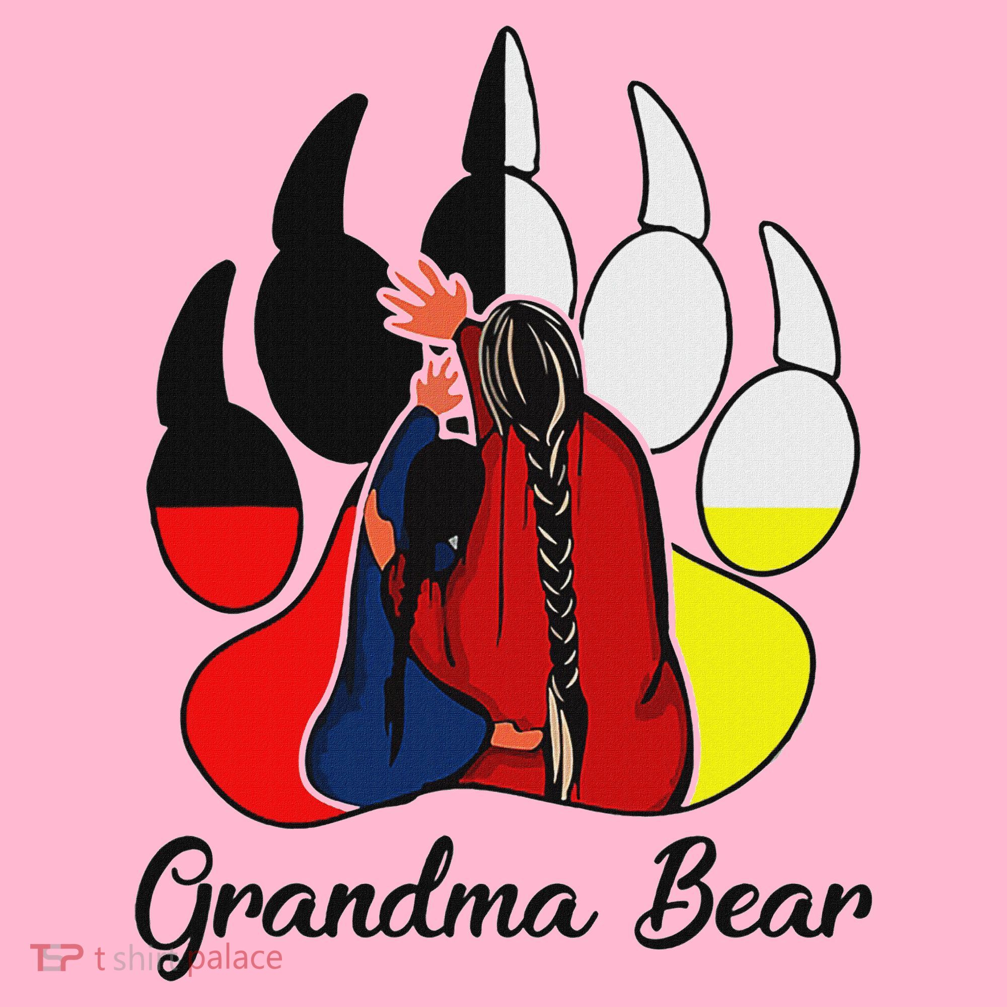 Grandma Bear Native American Coaster