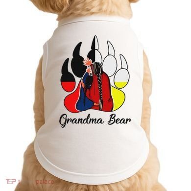 Grandma Bear Native American Doggie Tank