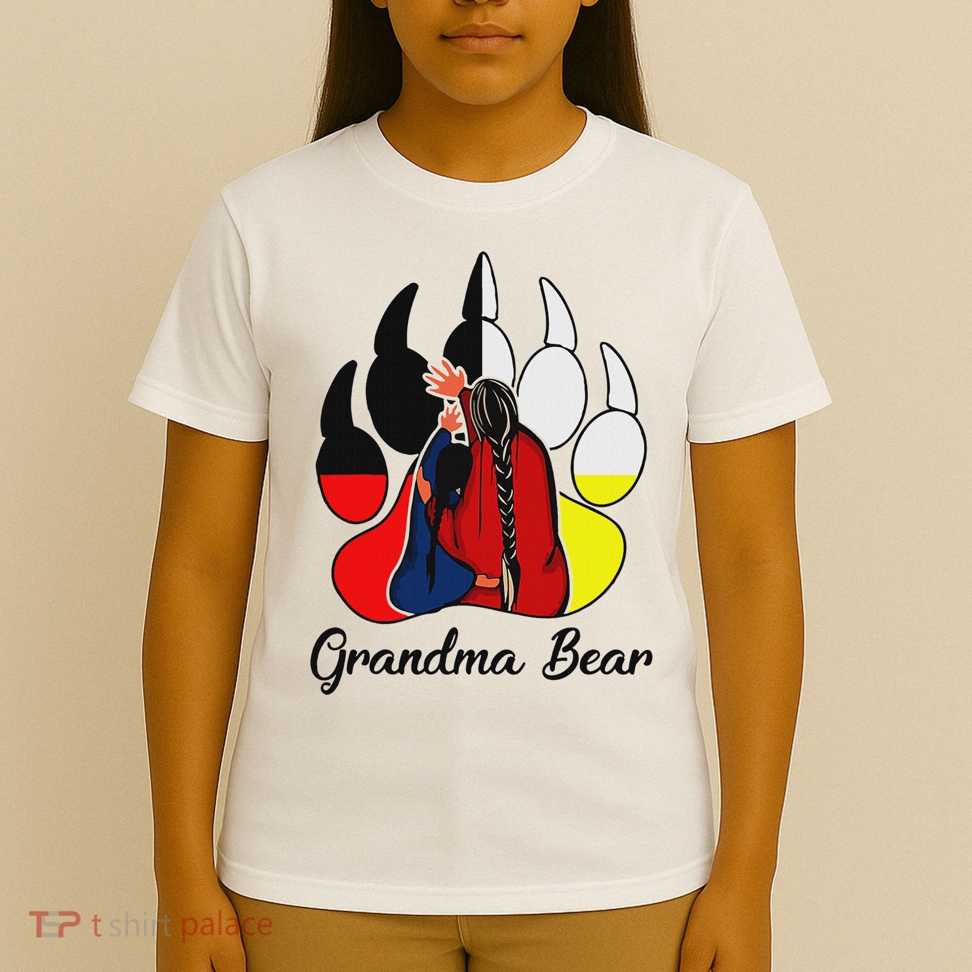 Grandma Bear Native American T-Shirt