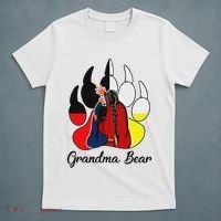 Grandma Bear Native American T-Shirt thumb 5