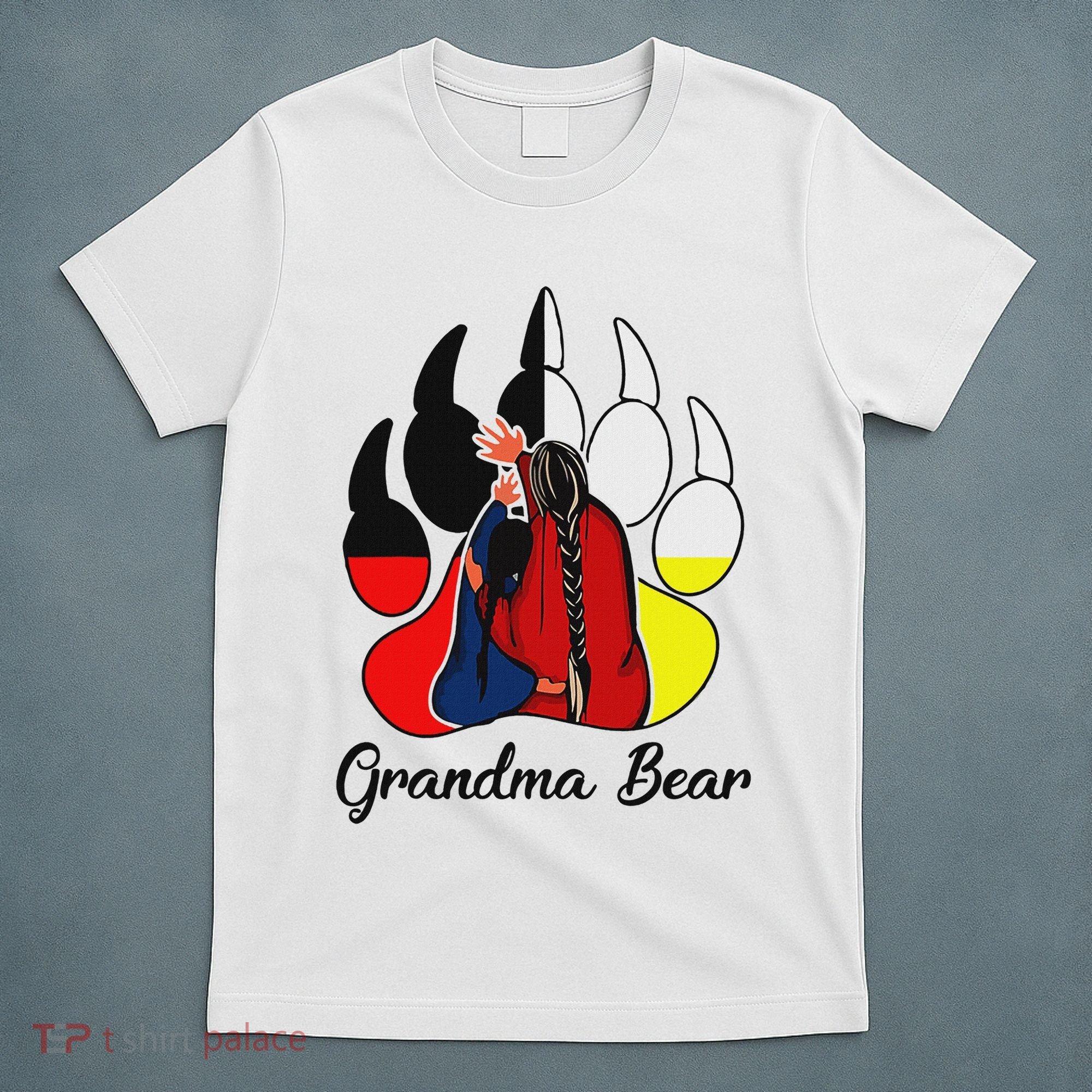 Grandma Bear Native American T-Shirt