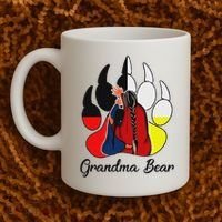 Grandma Bear Native American Coffee Mug thumb 2