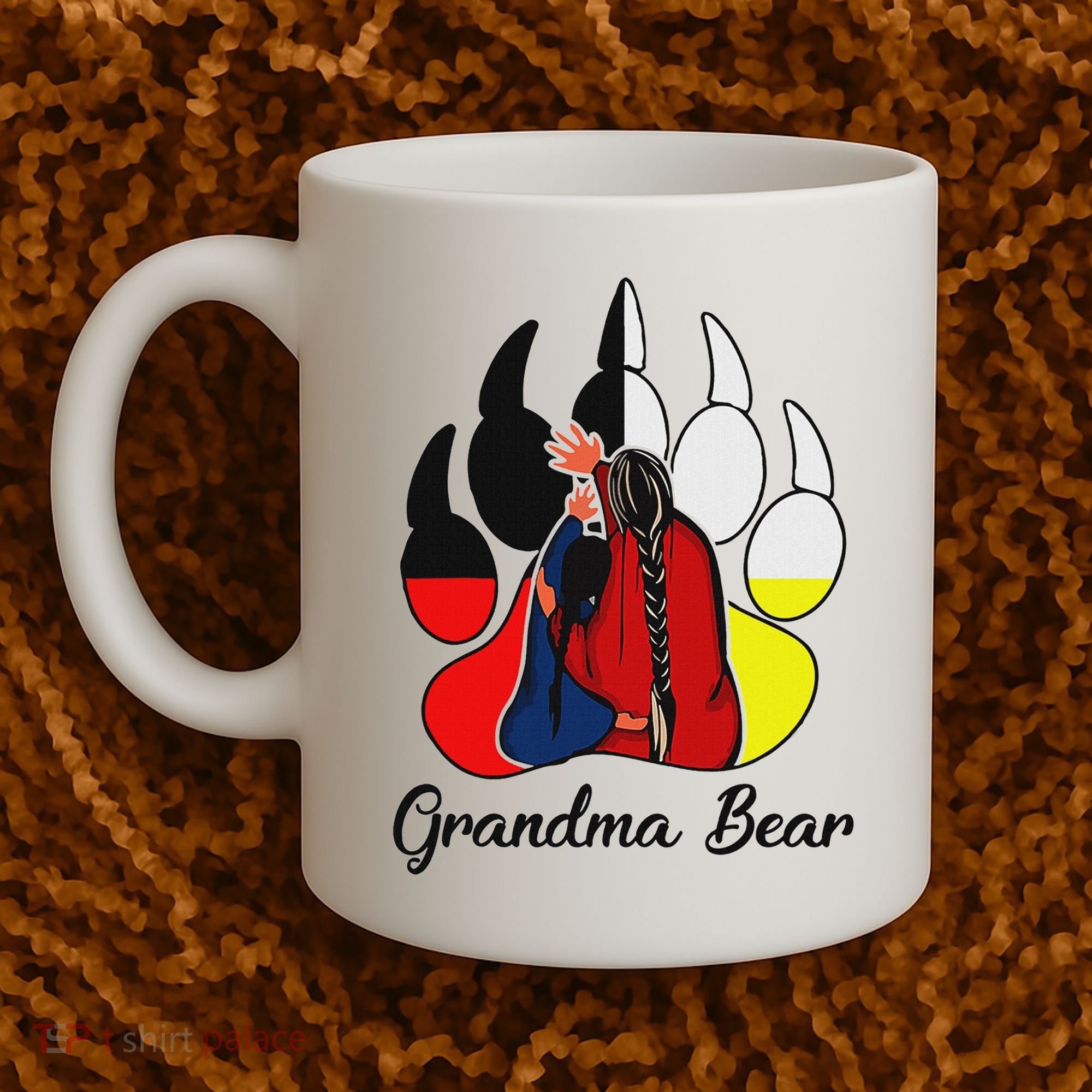 Grandma Bear Native American Coffee Mug
