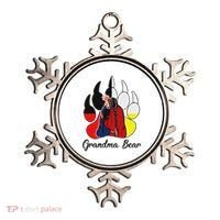 Grandma Bear Native American Ornament thumb 0