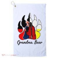 Grandma Bear Native American Golf Towel thumb 0