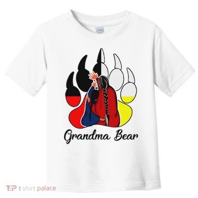 Grandma Bear Native American Toddler T-Shirt